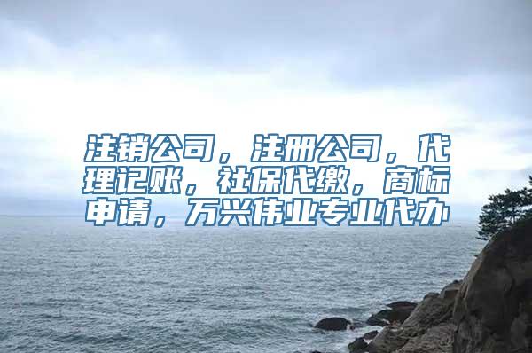 注销公司，注册公司，代理记账，社保代缴，商标申请，万兴伟业专业代办
